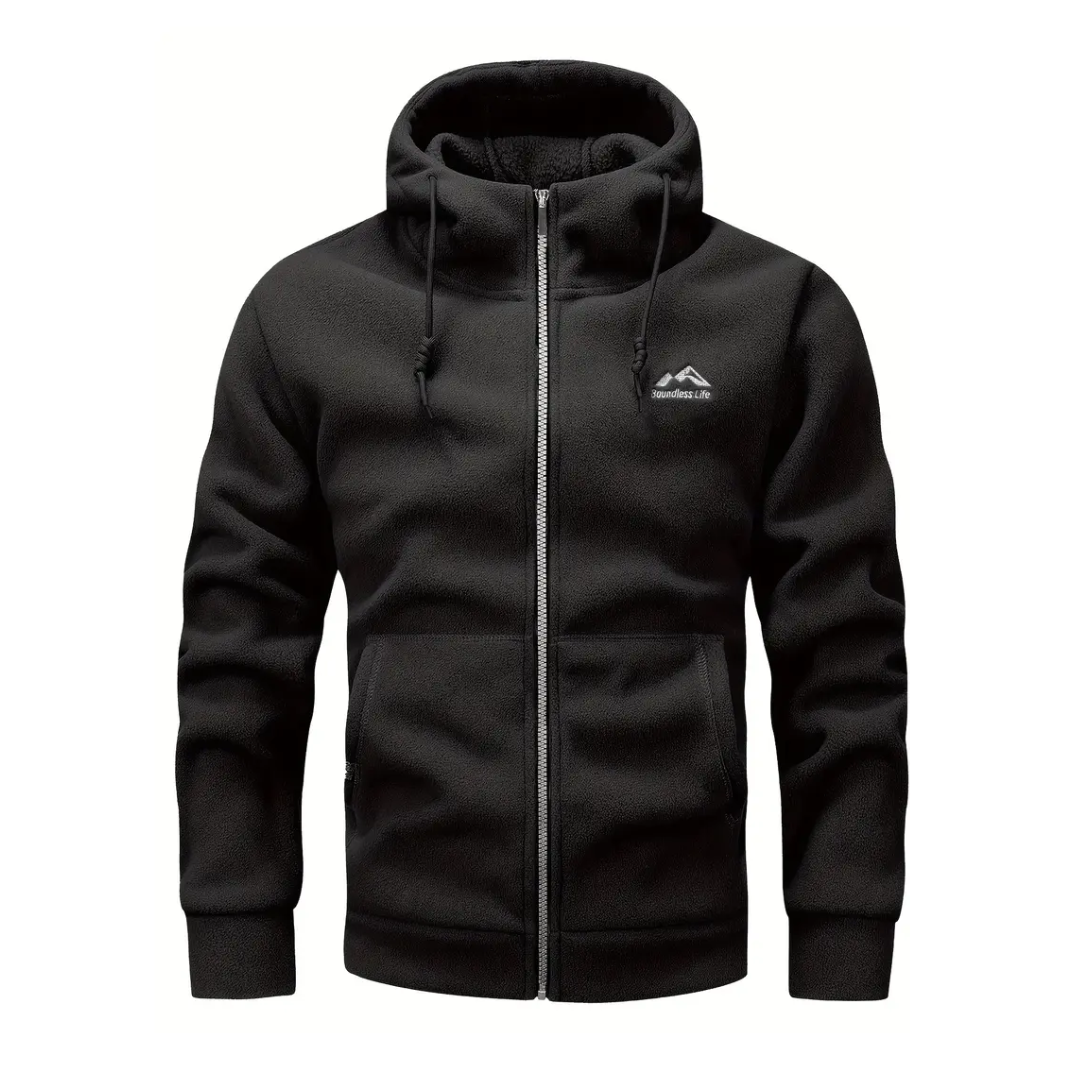 Heren Fleece Vest met Rits – Comfortabel & Ademend – Winter & Herfst