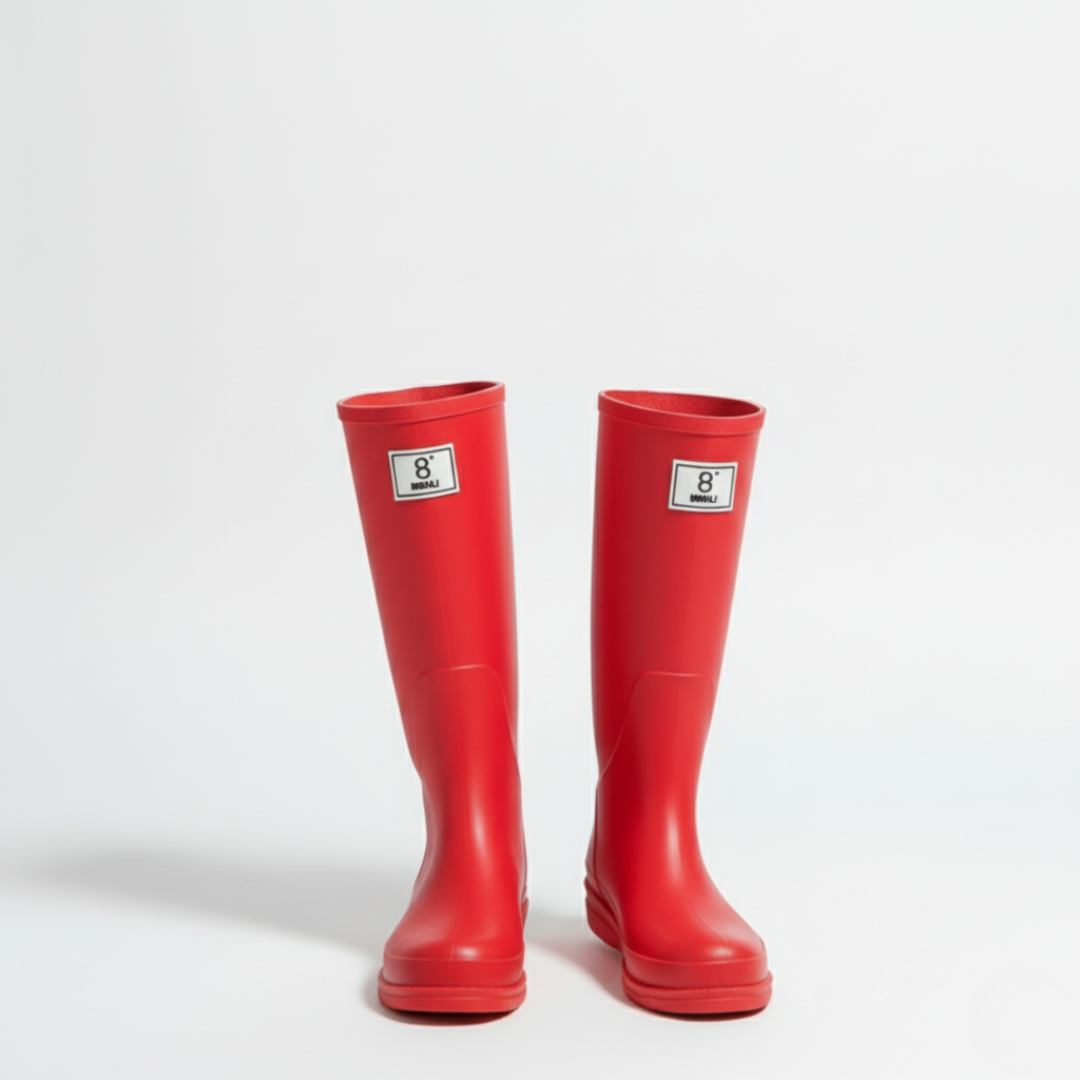 Regenlaarzen Dames Halfhoog - Waterdicht - PVC Instapper