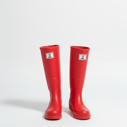 Regenlaarzen Dames Halfhoog - Waterdicht - PVC Instapper