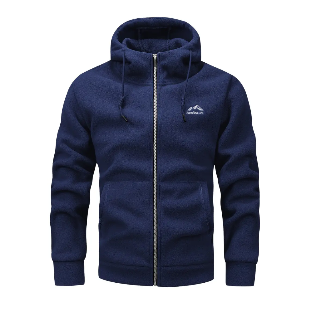 Heren Fleece Vest met Rits – Comfortabel & Ademend – Winter & Herfst