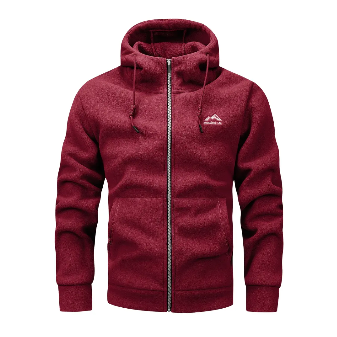 Heren Fleece Vest met Rits – Comfortabel & Ademend – Winter & Herfst