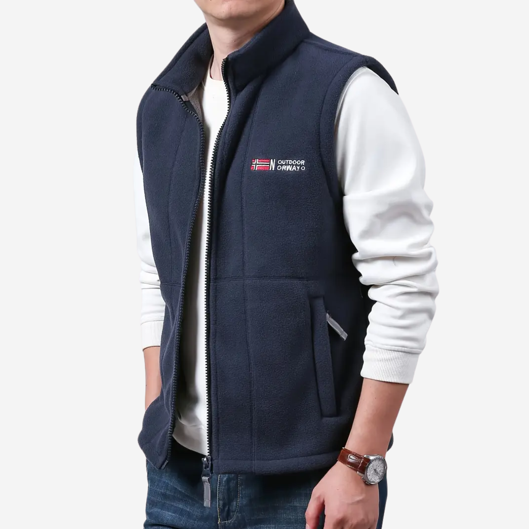 Heren Fleece Outdoor Bodywarmer – Gevoerd – Herfst/Winter