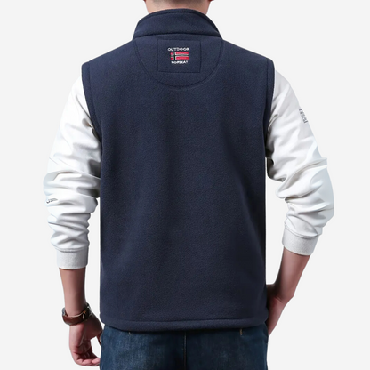 Heren Fleece Outdoor Bodywarmer – Gevoerd – Herfst/Winter
