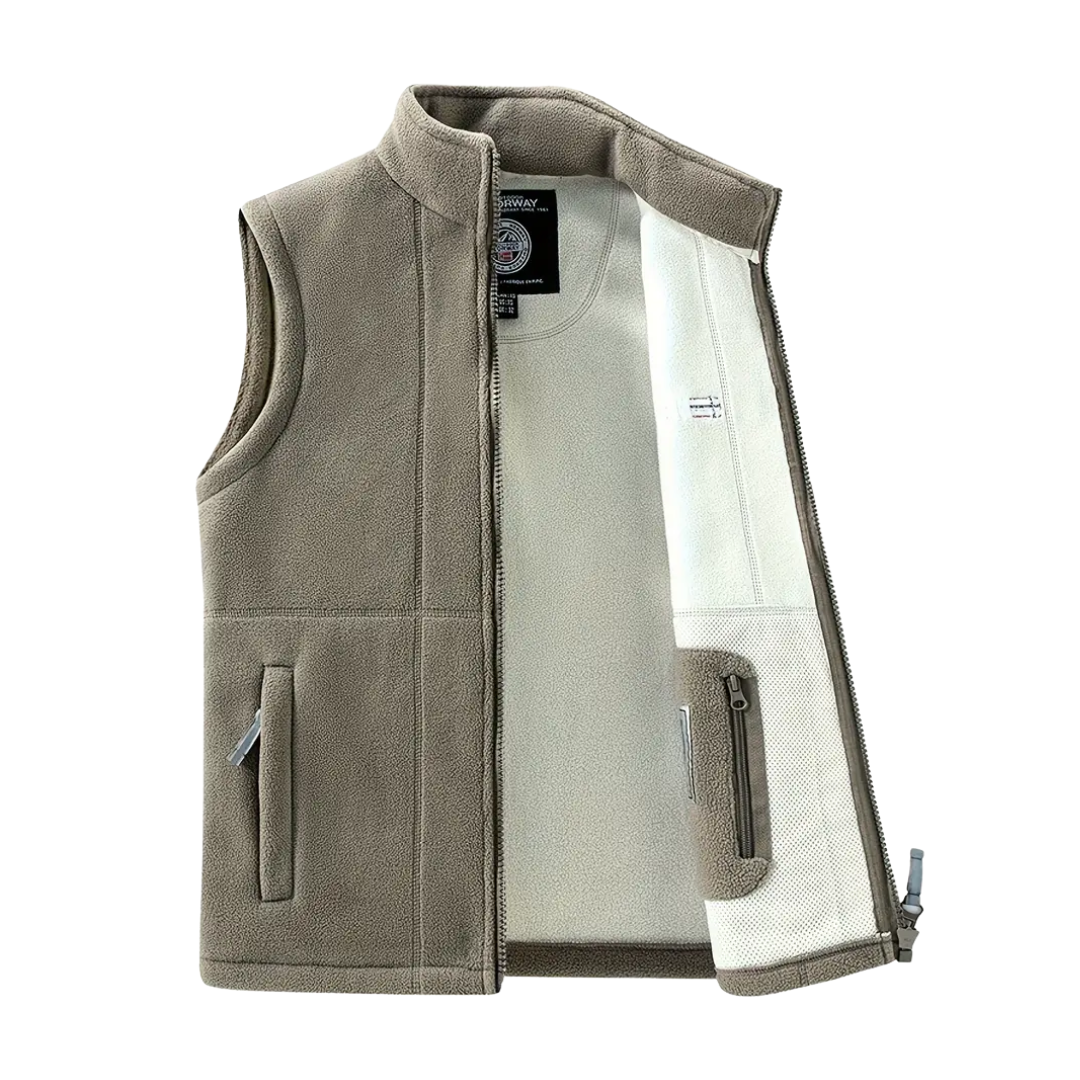 Heren Fleece Outdoor Bodywarmer – Gevoerd – Herfst/Winter