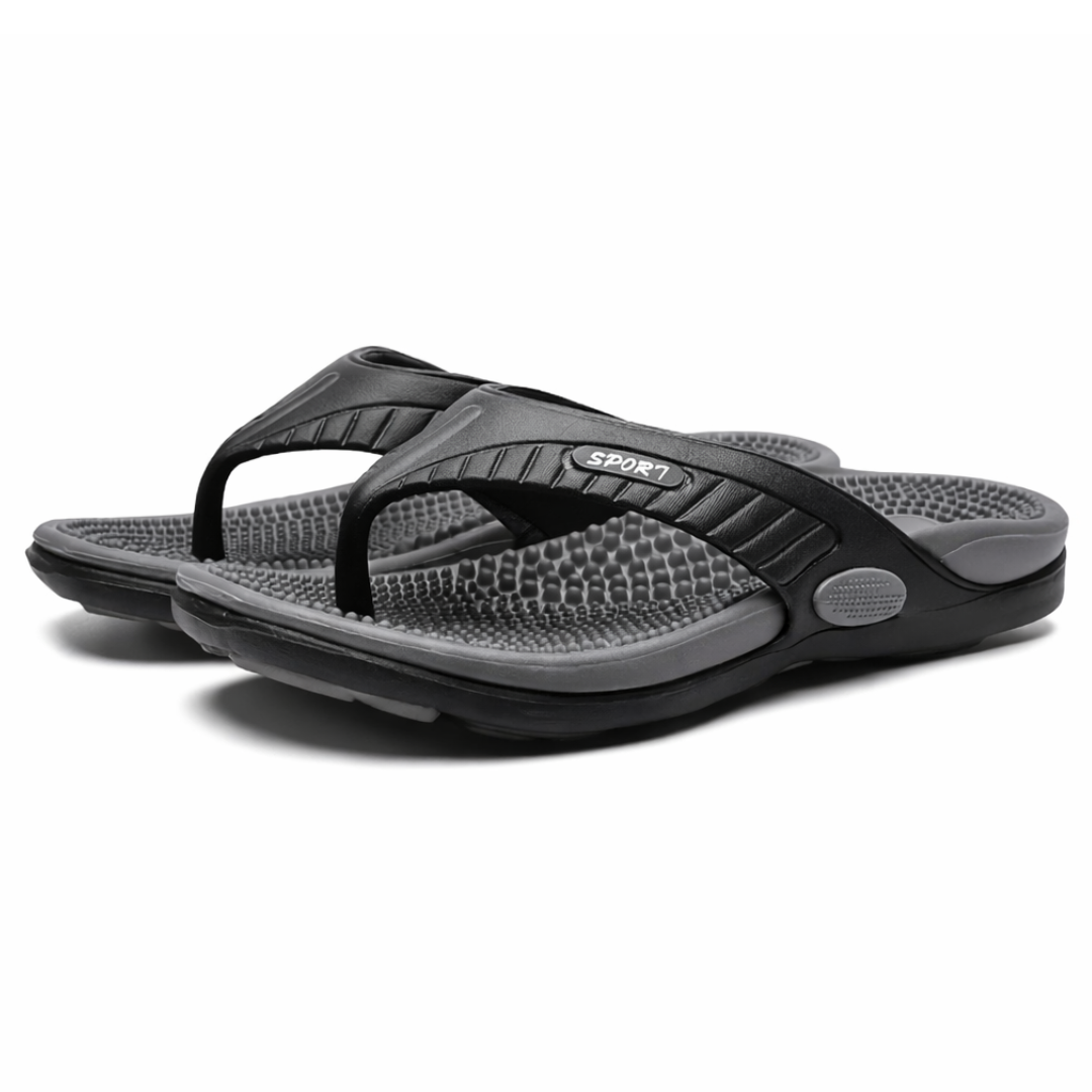 Heren Slippers - Orthopedisch Voetbed - Anti-slip