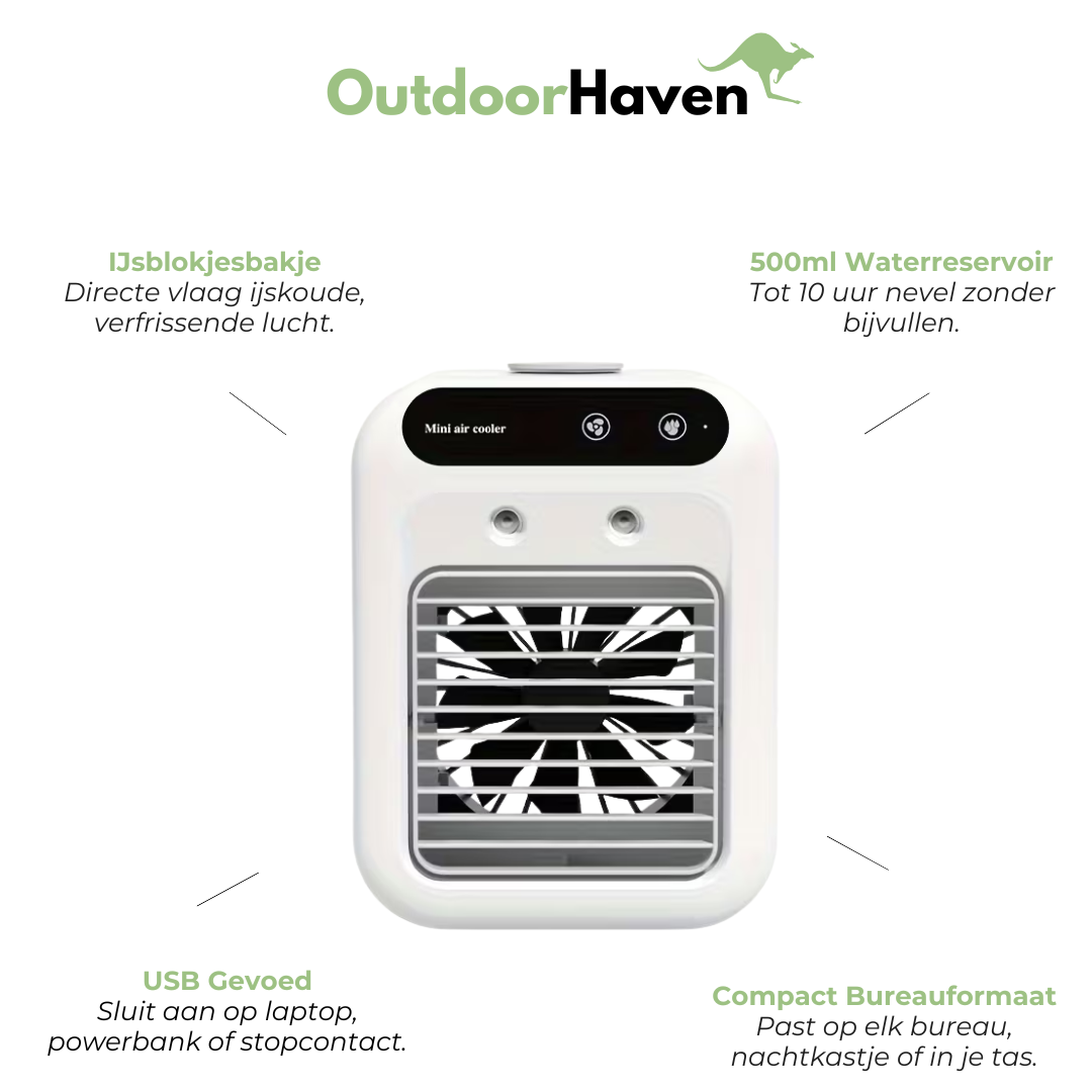 Mini Bureau ijs Aircooler - Hete Zomerdagen - Airco