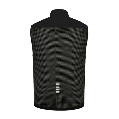 Heren Fiets Vest - Windproof Mesh Rug - Ademend