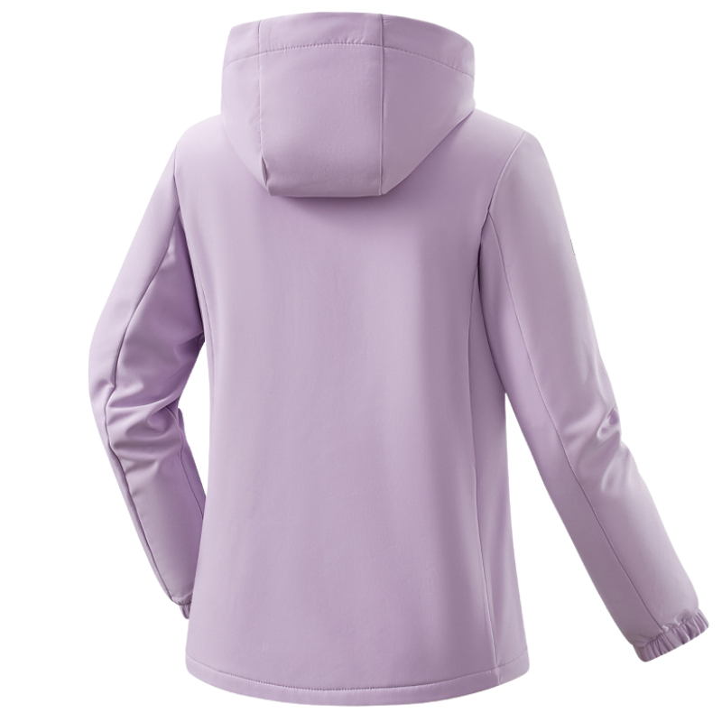 Sportieve softshell tussenjas dames met fleecevoering
