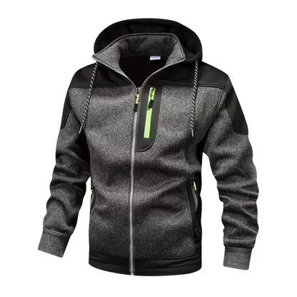 Heren Fleece Vest –  Met Capuchon - Herfst & Winter