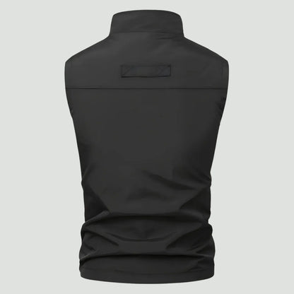 Heren Outdoor Vest met Meerdere Zakken – Sneldrogend – Lichtgewicht