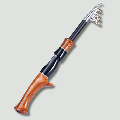 Telescopische Hengel met Handgreep – Compact – Duurzaam