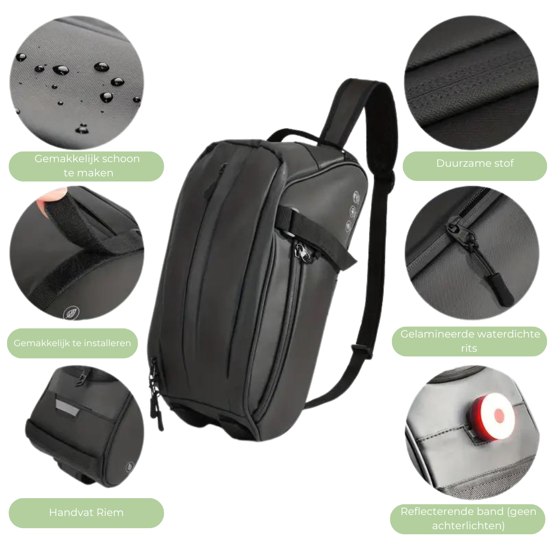 moonlux 8 l fietstas bagagedrager waterdicht fietstas waterdichte opbergtas achter met schouderriem moonlux 8 l fietstas bagagedrager waterdicht fietstas waterdichte opbergtas achter met schouderriem