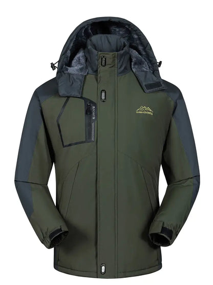 Gevoerde Outdoorjas Heren – Waterdicht & Winddicht – Bestand tegen Stevige Kou
