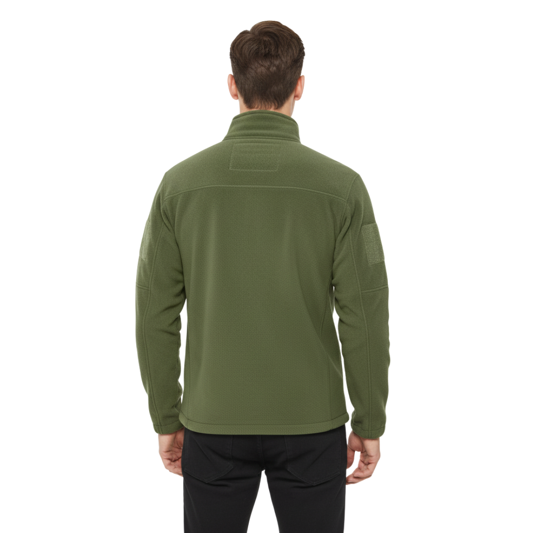 Fleecejack Heren - Winddicht - Tactische Outdoorjas met Rits