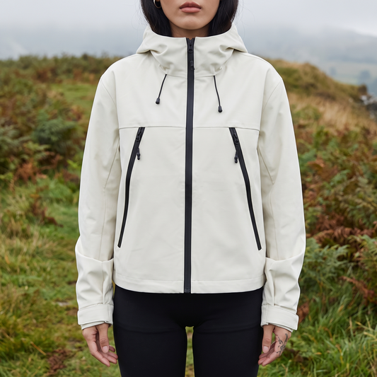 Regenjas dames waterdicht en ademend, kort model