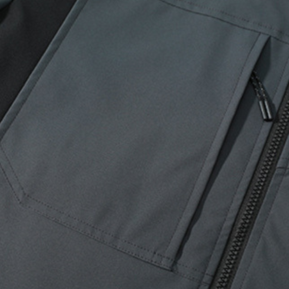 Hardshell jas voor heren, waterdicht en comprimeerbaar