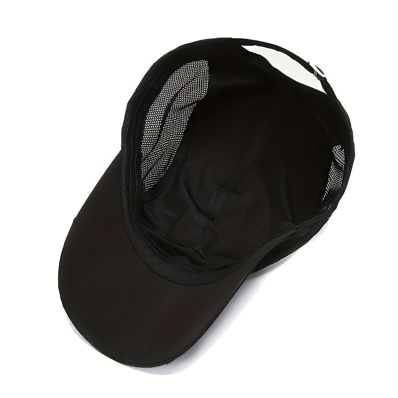 Heren Sportcap met Klep - Snel Drogend - Mesh Panelen