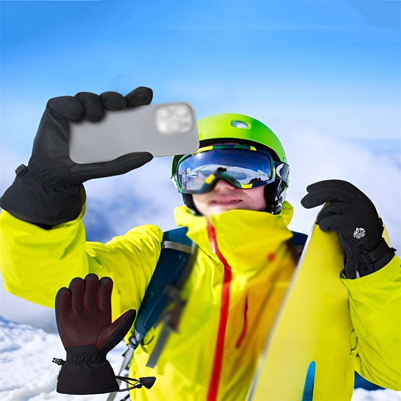 Skihandschoenen Waterdicht - Touchscreen - met Polsband