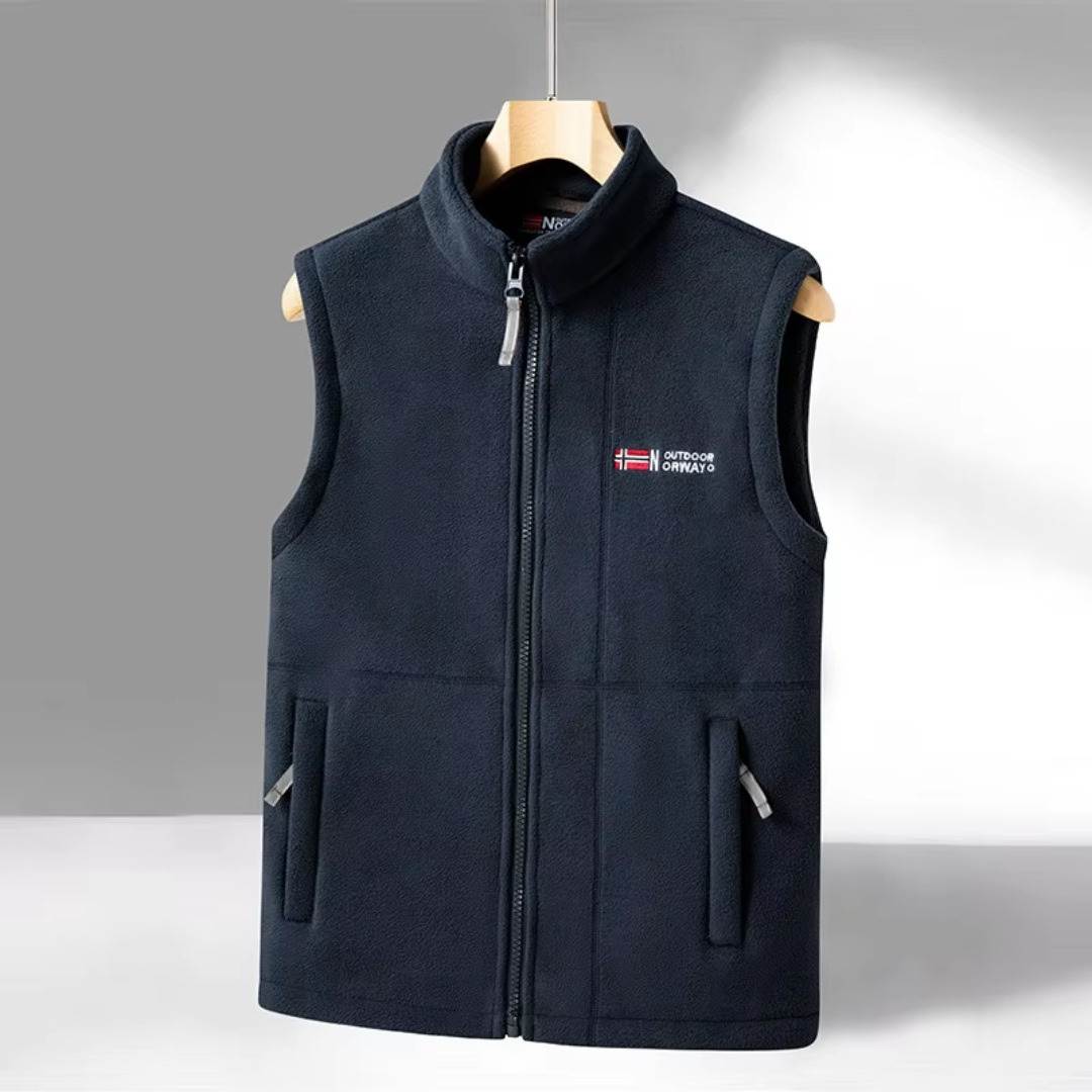 Heren Fleece Outdoor Bodywarmer – Gevoerd – Herfst/Winter