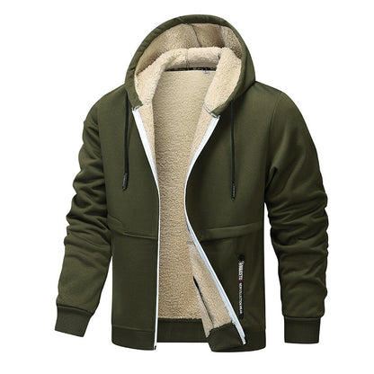 Hoodie met Rits Heren - Winddicht & Gevoerd - Diepe Zakken