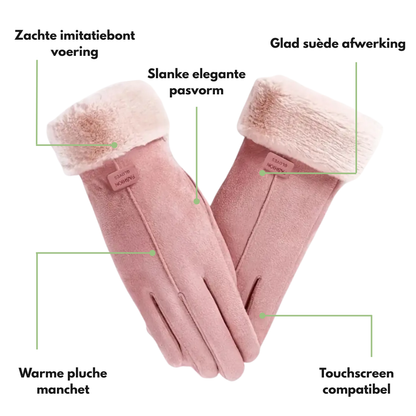 Dames Thermohandschoenen – Elastisch – Touchscreen