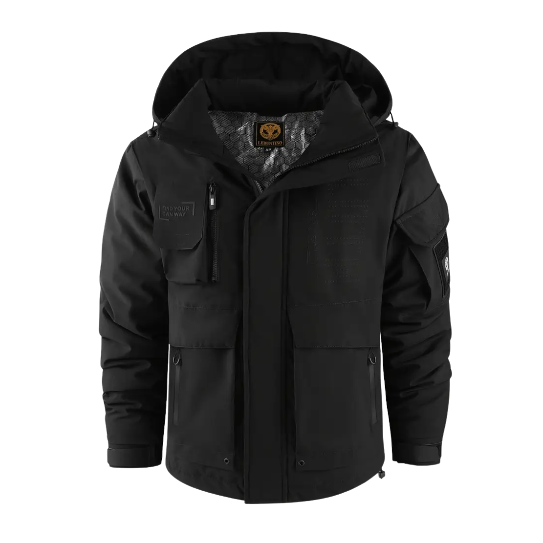 Heren Outdoor jas – Winddicht & Waterdicht – Gevoerd