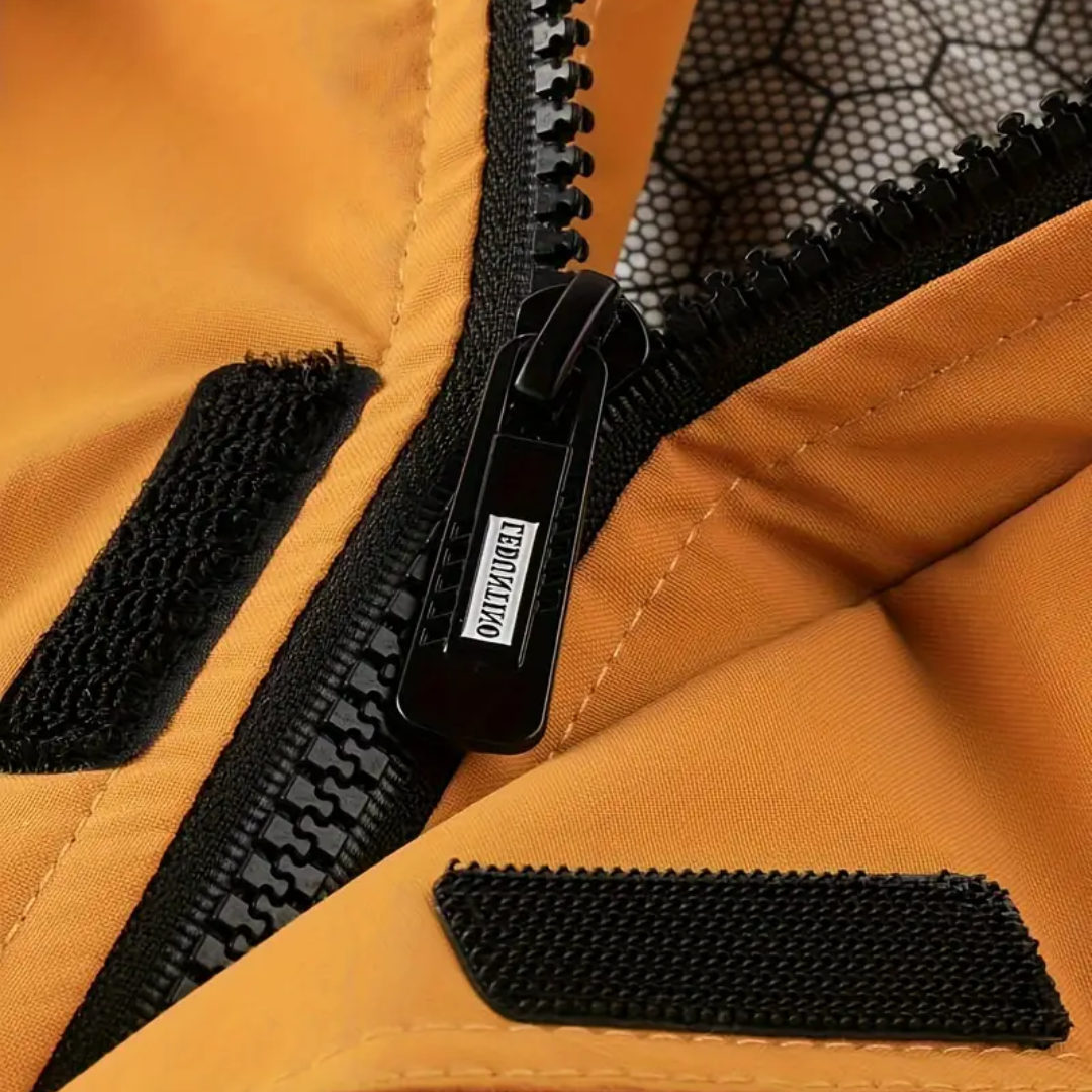 Heren Outdoor jas – Winddicht & Waterdicht – Gevoerd