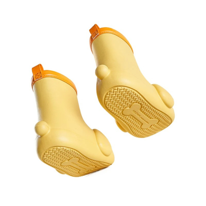 Regenlaarsjes kinderen met hondenmotief