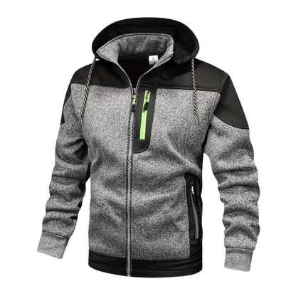 Heren Fleece Vest –  Met Capuchon - Herfst & Winter