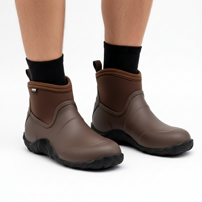 Heren Regenlaarzen – Antislip – Gevoerd & Waterdicht