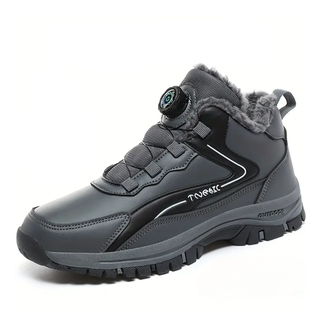 Heren Winter Outdoor Schoenen – Fleece Gevoerd – Anti-Slip Zool