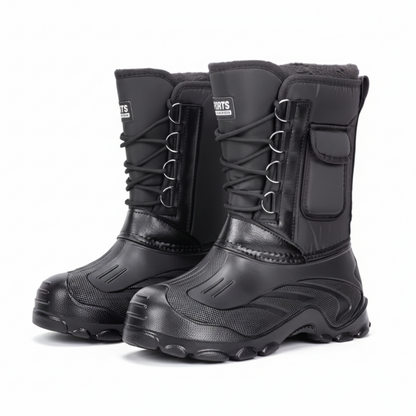 Heren Winterlaarzen – Lichtgewicht – Antislip & Warm Gevoerd