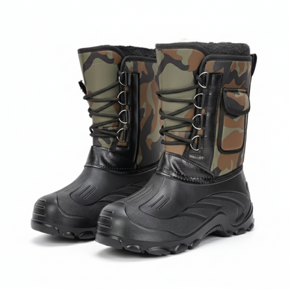Heren Winterlaarzen – Lichtgewicht – Antislip & Warm Gevoerd