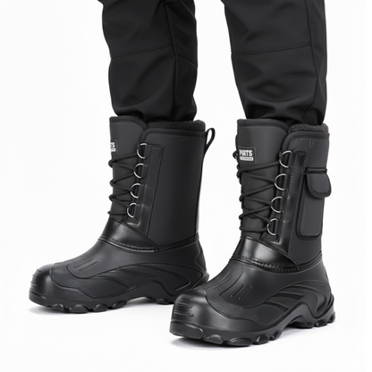 Heren Winterlaarzen – Lichtgewicht – Antislip & Warm Gevoerd