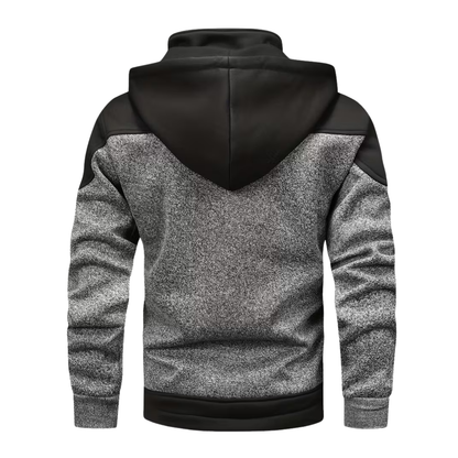 Heren Fleece Vest –  Met Capuchon - Herfst & Winter