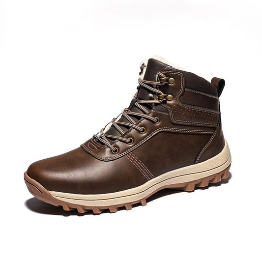 Heren Winter Wandelschoenen – Pluche Gevoerd – Waterdicht