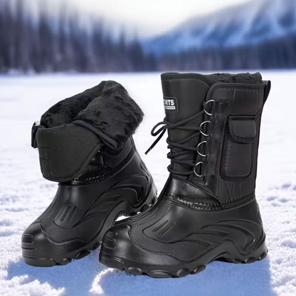 Heren Winterlaarzen – Lichtgewicht – Antislip & Warm Gevoerd