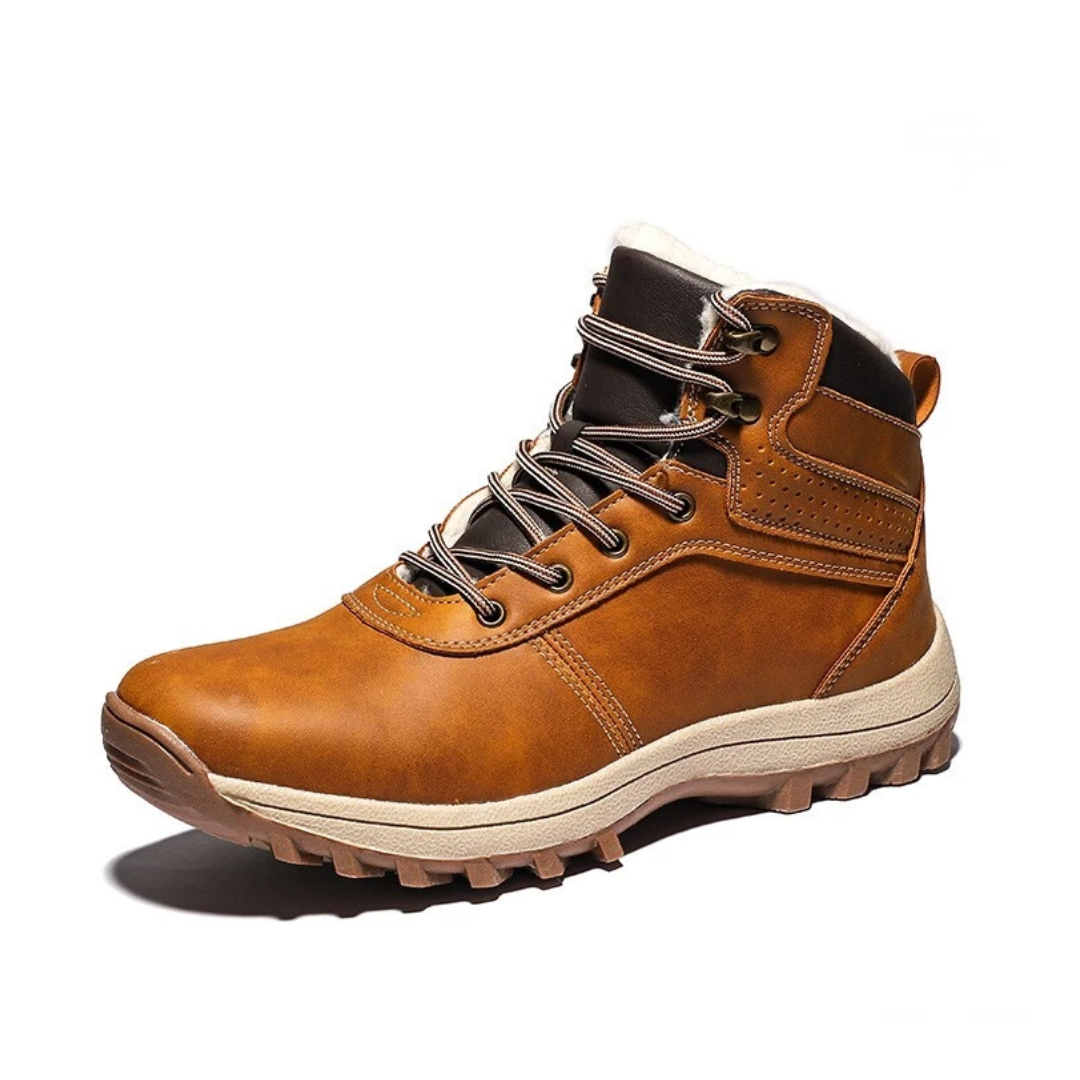 Heren Winter Wandelschoenen – Pluche Gevoerd – Waterdicht