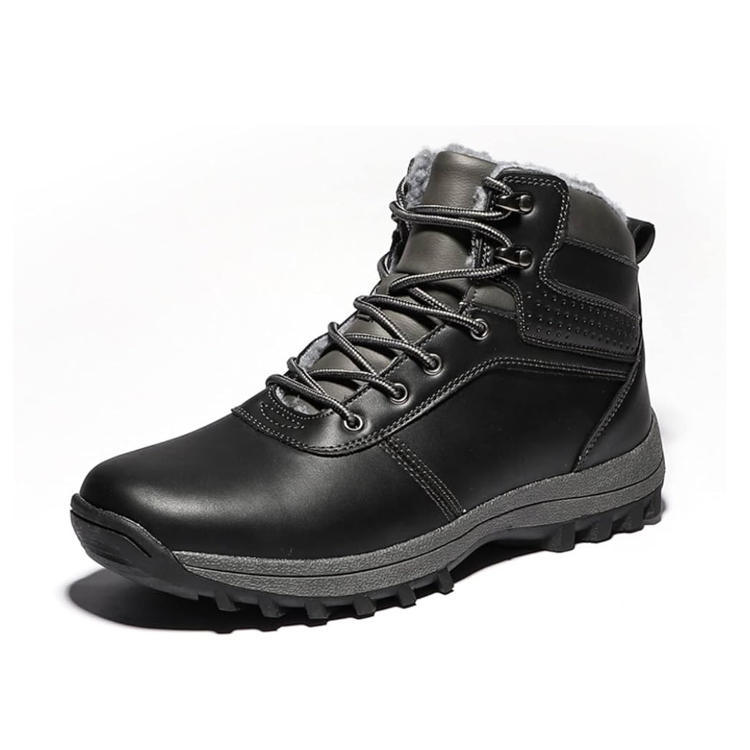 Heren Winter Wandelschoenen – Pluche Gevoerd – Waterdicht