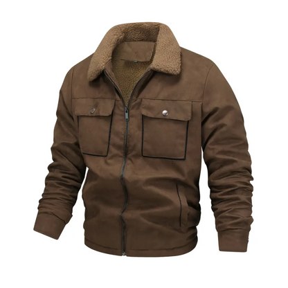 Heren Outdoor Jas – Fleece Gevoerd – Herfst/Winter