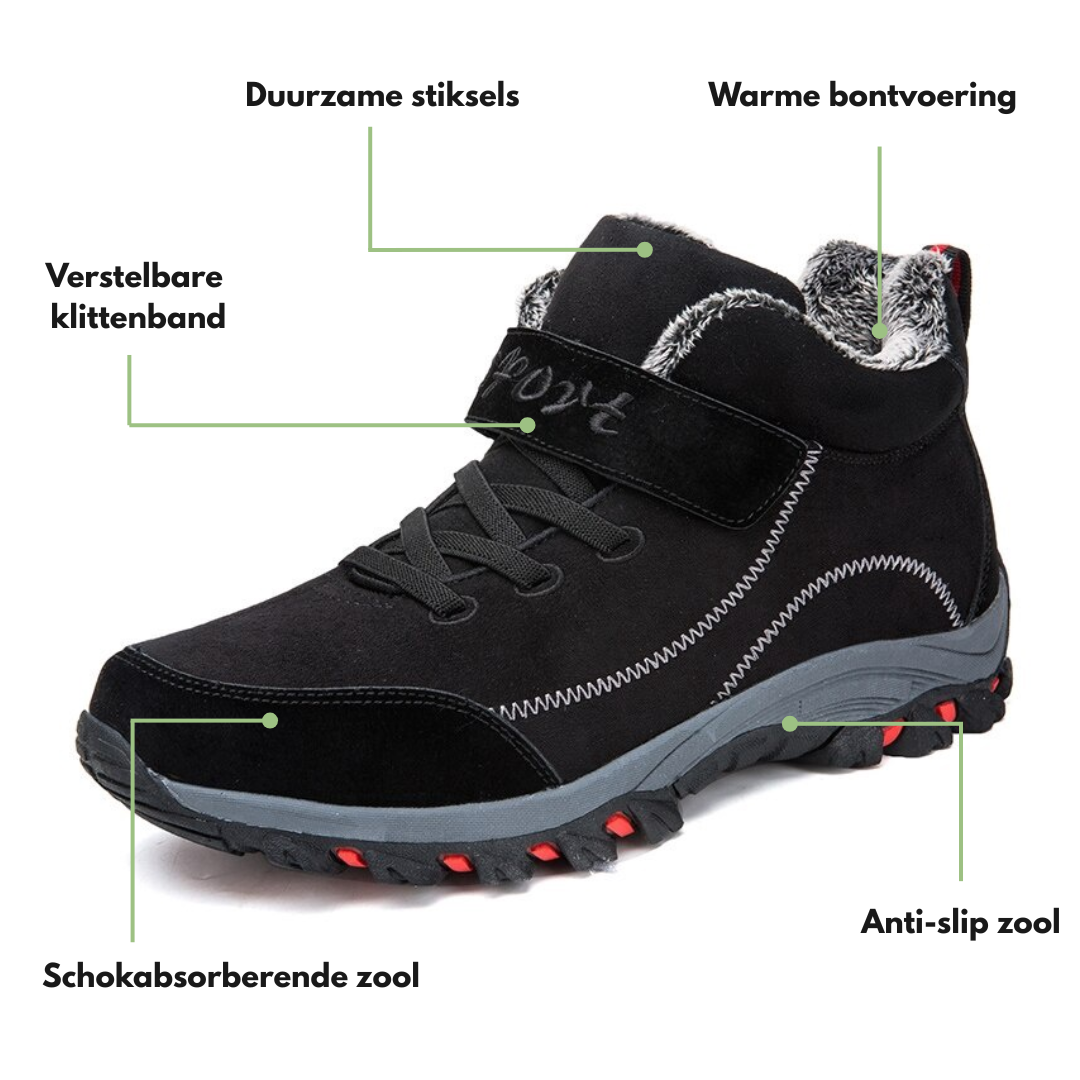 Warme Unisex Winter Snowboots – Pluche Gevoerd - Outdoor