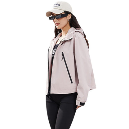 Regenjas dames waterdicht en ademend, kort model