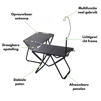 Draagbare Campingtafel – Field Base – Lichtgewicht