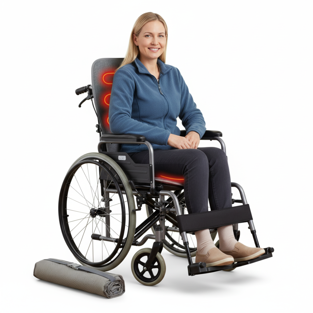 Verwarmd Zitkussen – USB Aangedreven – Draagbaar & Comfortabel
