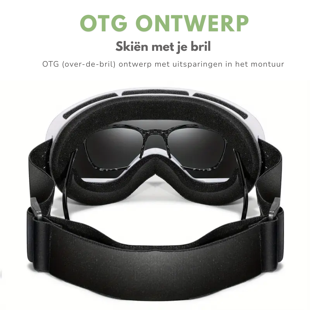 Unisex Ski Bril – Anti-condens – UV400 & Nachtzichtbescherming
