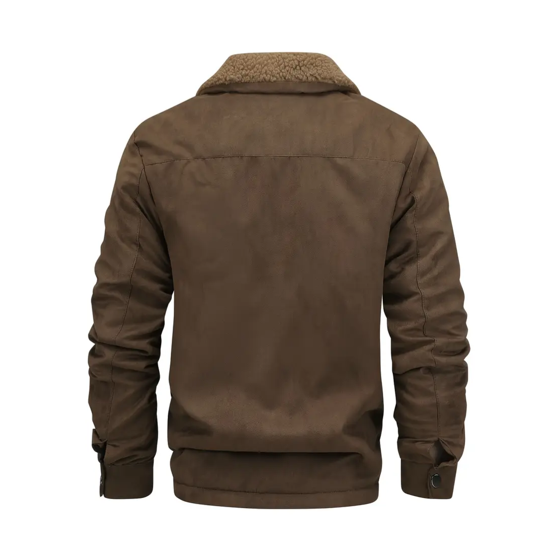 Heren Outdoor Jas – Fleece Gevoerd – Herfst/Winter