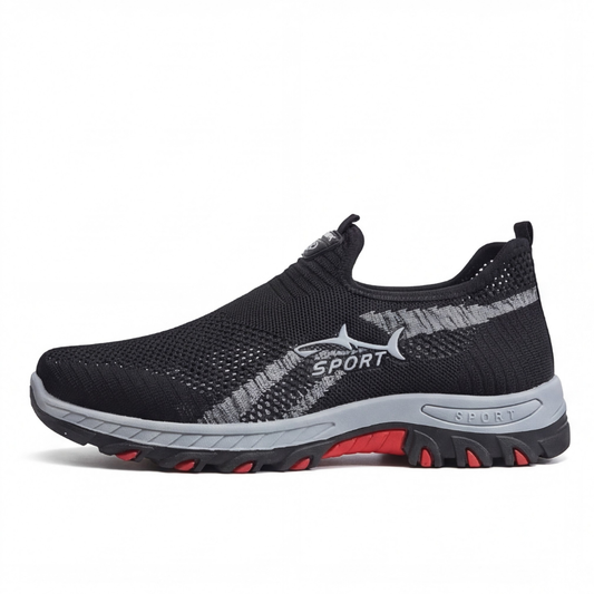 Heren Lage Wandelschoenen – Instapper – Ademend