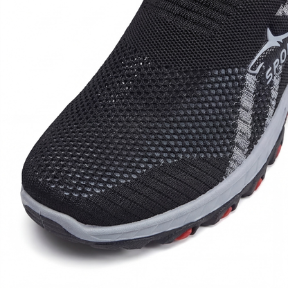 Heren Lage Wandelschoenen – Instapper – Ademend