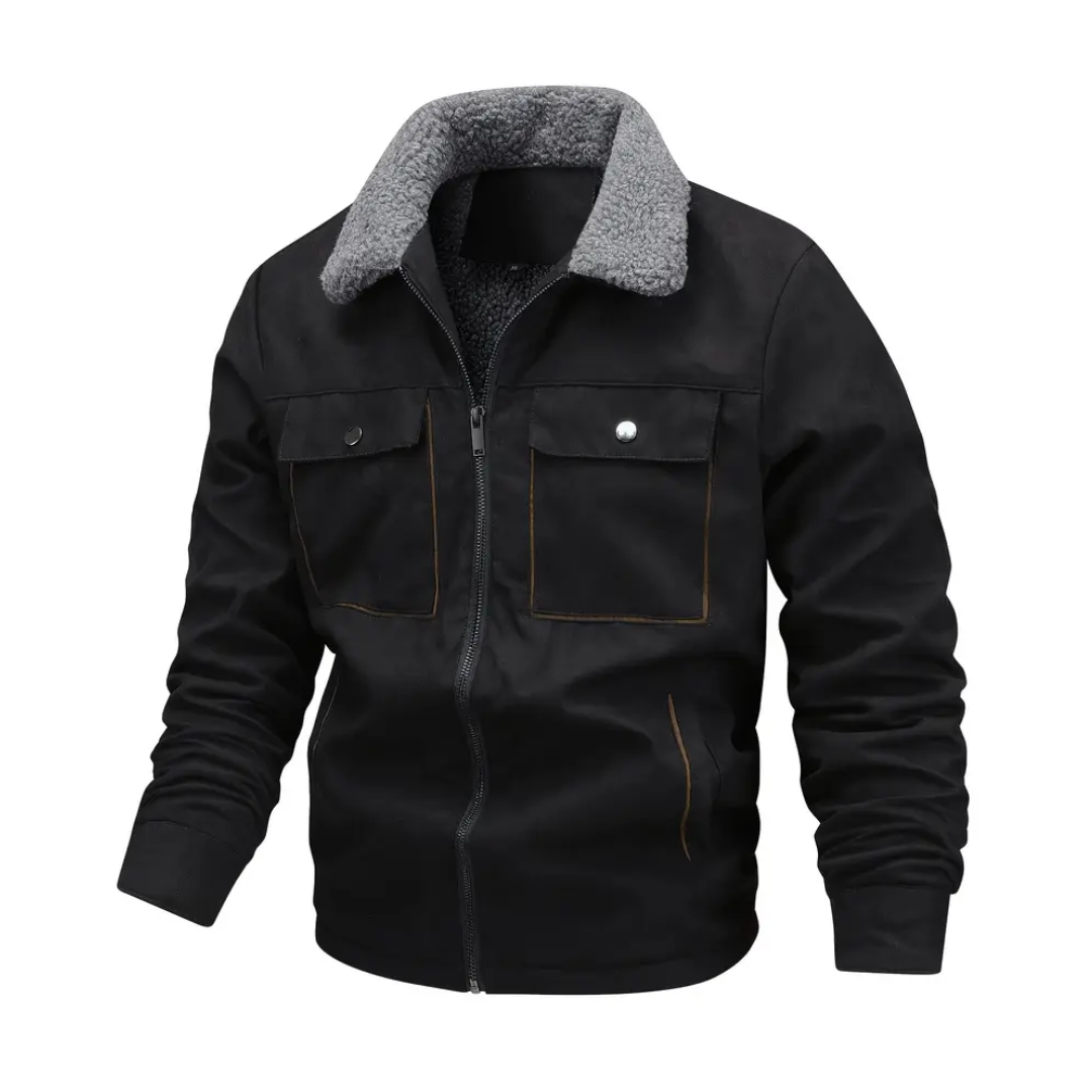 Heren Outdoor Jas – Fleece Gevoerd – Herfst/Winter