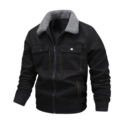 Heren Outdoor Jas – Fleece Gevoerd – Herfst/Winter